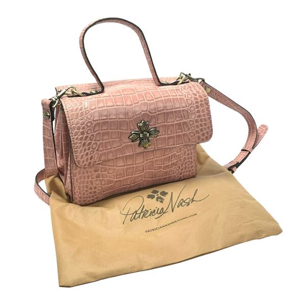 Patricia Nash NEW* Ellora Multi Compartment Bag (Rose) - Picture 2 of 12